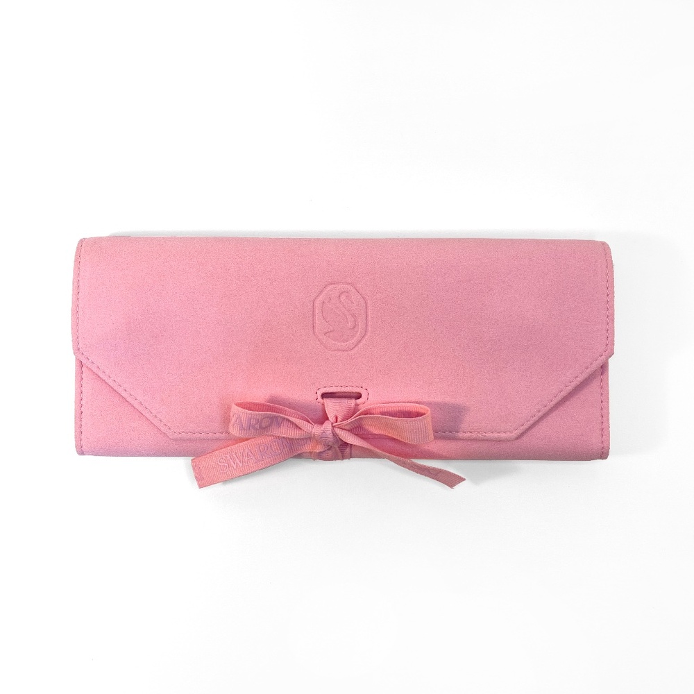 Swarovski Pink Travel Jewelry Pouch